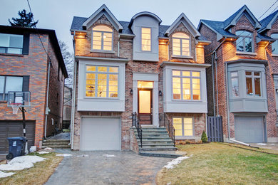 Transitional exterior home photo in Toronto