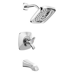 Delta Tesla&reg; 17 Series MC H2Okinetic Tub/Shower Trim - Tub And Shower Faucet Sets