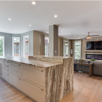 "Fantasy Brown" Granite Countertops