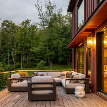 Wrightstown Modern Barn Conversion with Cottage Renovations