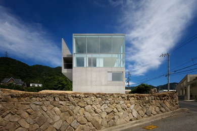 Minimalist exterior home photo in Tokyo