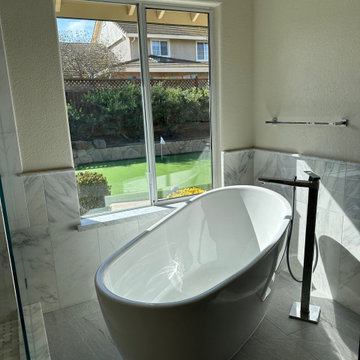 Livermore Master Bath Tub and Shower