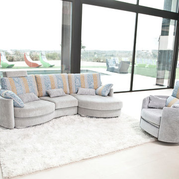 Venus Recliner Swivel Chair by Famaliving California