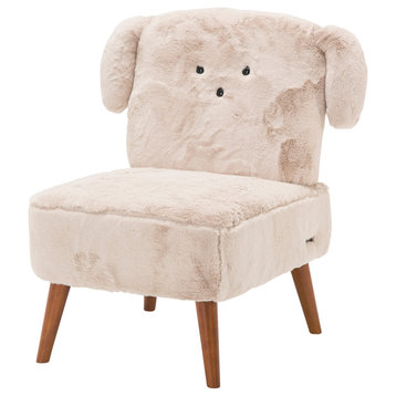 Michael Amini Puppy Accent Chair - Stone/Capri
