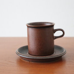 ARABIA アラビア Ruska ルスカ コーヒーカップ&ソーサー - コーヒーカップ＆ソーサー