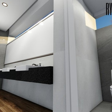 UNIVERSITY PUBLIC TOILET INTERIOR