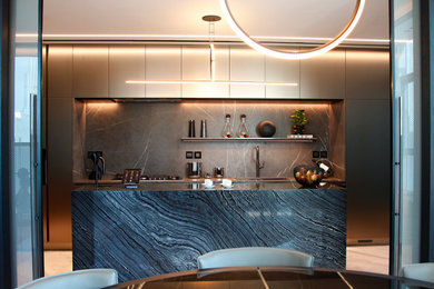 Kitchen - modern kitchen idea in Other