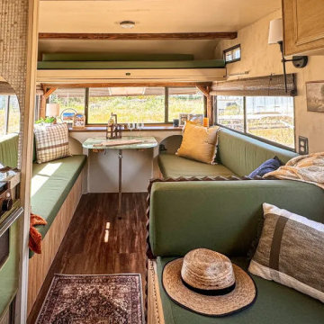 Custom Cushions for 1970 Vintage Travel Trailer