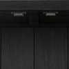 Spencer Curio Cabinet-Drifted Black