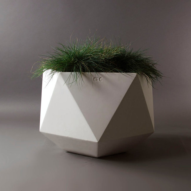 Adam Christopher Design St Albans Hertfordshire Uk Artists Ac Concrete Planters A Geometric And Modern Design By Adam Christopher Made From Ar Fibre Reinforced My Flower Pots Take Origami As Inspiration
