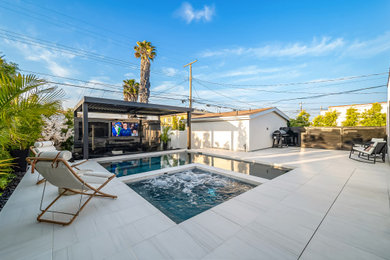 Example of a pool design in Los Angeles