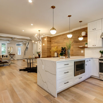 Kitchen Remodeled With Big Countertop,Dinning & Cooking Space,Cabinets Chantilly