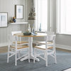 Christy Dining Chair (Set of 2) - Light Oak, White