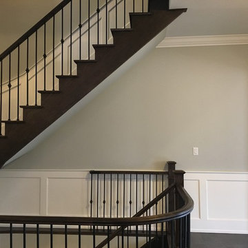 Infinity trim art Paneled Wainscoting, Crown moulding, Casing