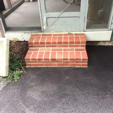 Brick Patio & Steps