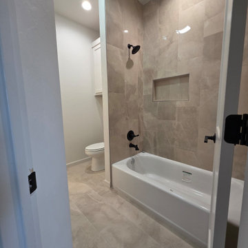 Jack & Jill Bathroom is shared space between the two bedrooms