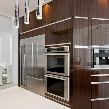 Boca Marina Contemporary Kitchen and Baths