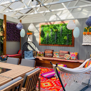 Outdoor Boho Patio