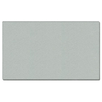 Ghent's Vinyl 4' x 6' Wrapped Edge Bulletin Board in Silver