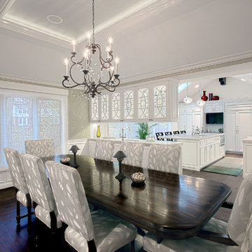 Dining Space Adjoining Kitchen