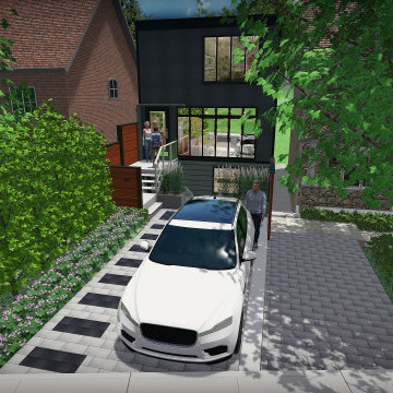 Upper Beach Front Yard Parking Pad