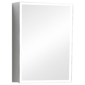 Inge LED Medicine Cabinet - White, 24Wx32Hx5D