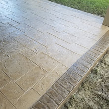 Stamped concrete