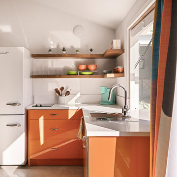 Tropical Modernism - ADU, Backyard remodel and an Addition in Burbank