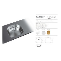 Seamless Undermount Sink - Kitchen Sinks
