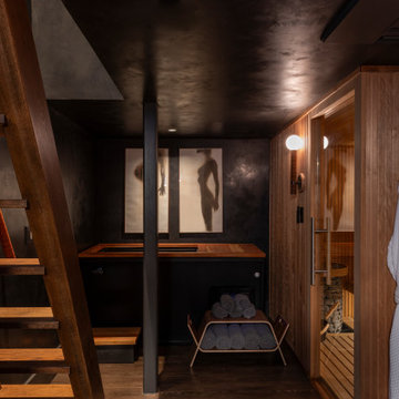 West 9th Basement Recovery Room with Cold Plunge and Sauna