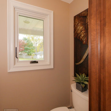 Classy Modern Bathroom with New Casement Window