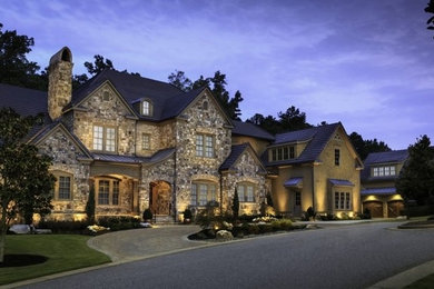 Home design - craftsman home design idea in Atlanta