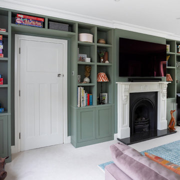 Bespoke living room cabinets