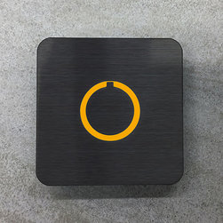 The Square Illuminated Doorbell Button - Doorbells And Chimes