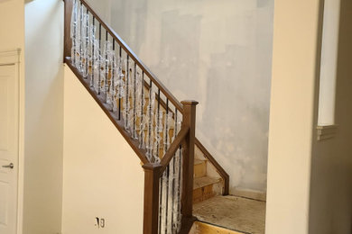 Example of a staircase design in Calgary