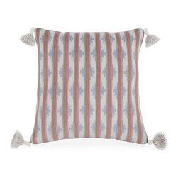 Valley Stripe Indoor/Outdoor Pillow - Outdoor Cushions And Pillows