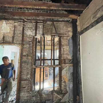 Bridgeport Rear unit rehab and basement underpinning