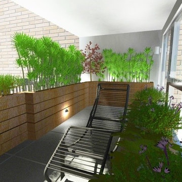 NYC Terrace Garden Design by New York Plantings Garden Designers