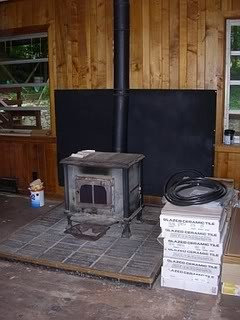 Another interesting heat shield  Wood stove, Wood stove hearth, Wood stove  fireplace