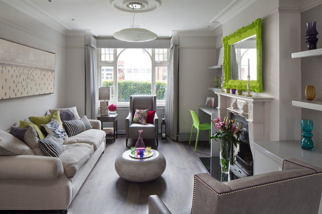 Contemporary Living Room by Emma Green Design