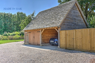 Inspiration for a country garage in Gloucestershire.