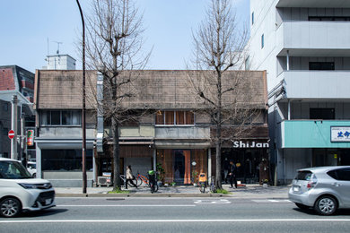 福岡にある低価格の小さなインダストリアルスタイルのおしゃれな住まいの写真