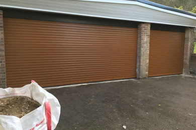 Photo of a contemporary garage in Essex.