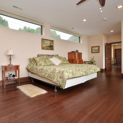 Bright Space & Distressed Floors - Hardwood Flooring