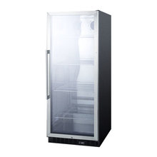 glass door fridge
