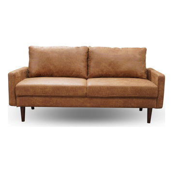 The Felix II -  Antique Leather Sofa