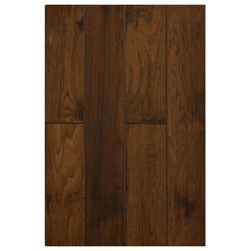 East West Furniture Sango Premier 1/2 x 5" Hardwood Flooring in Spice Brown