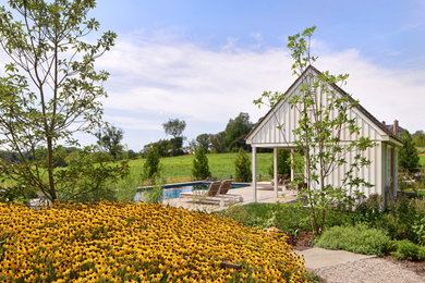 Réalisation d'une maison champêtre.