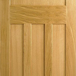Craftsman Doors - White Oak 4-panel - Interior Doors