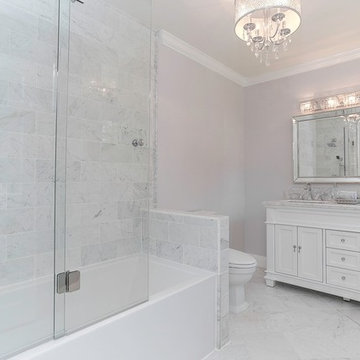 Fabuwood Nexus Frost Bathroom Built by Alto Kitchens Bridgeport, CT